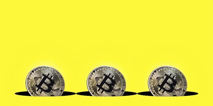 Framed Print : Virtual Bitcoin Print - Yellow Background Framed Print : Virtual Bitcoin Print - Yellow Background