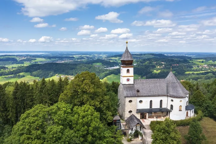 Framed Print : Wallfahrtskirche Maria Eck Print, Chiemgau, Upper Bavaria Framed Print : Wallfahrtskirche Maria Eck Print, Chiemgau, Upper Bavaria