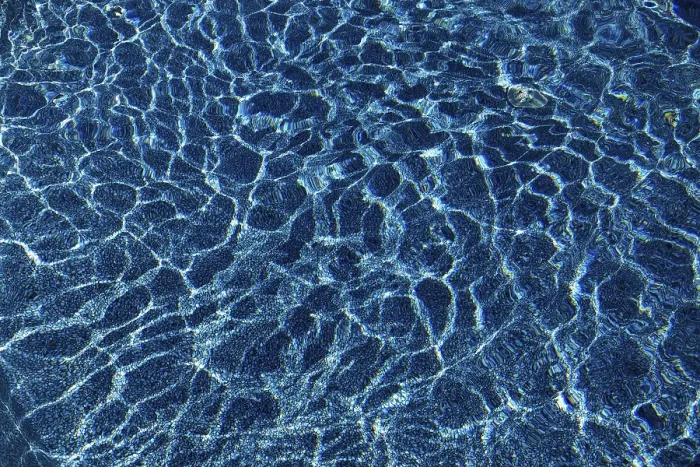 Framed Print : Water, Reflection Pattern in a Swimming Pool Print
