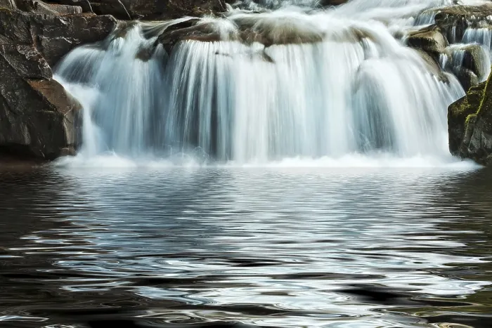 Framed Print : Waterfall Waterfall Print by imageBROKER Framed Print : Waterfall Waterfall Print by imageBROKER