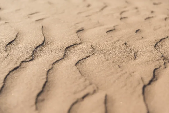 Framed Print : Sossusvlei Wave Pattern Sand Print, Namibia