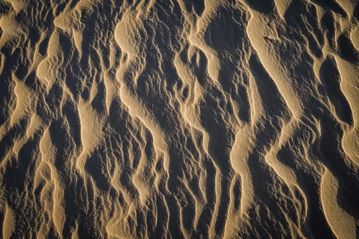 Framed Print : Wave Structures Print, USA Beach Landscape Framed Print : Wave Structures Print, USA Beach Landscape