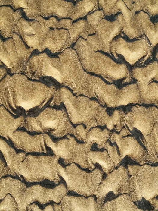 Framed Print : Wavy Pattern in Beach Sand Print, Cadiz Province Framed Print : Wavy Pattern in Beach Sand Print, Cadiz Province