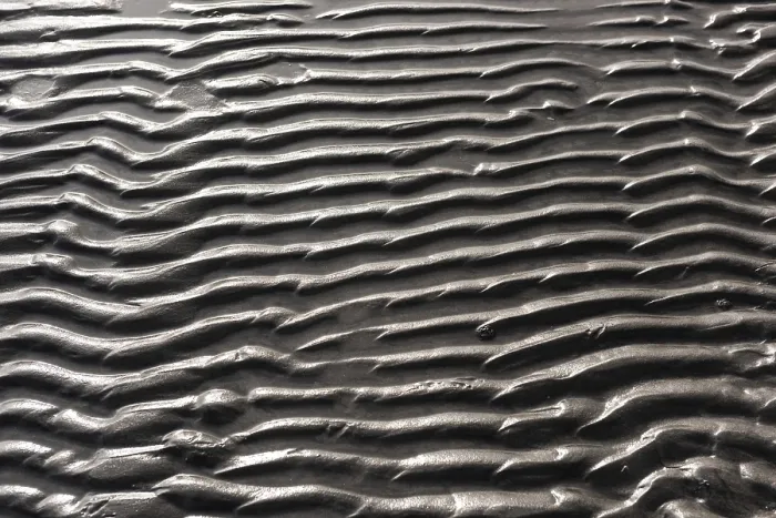 Framed Print : Wavy Pattern of Sand on a Beach Print Framed Print : Wavy Pattern of Sand on a Beach Print