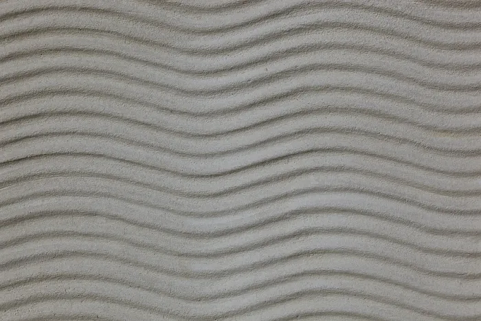 Framed Print : Wavy plaster structure Print on building exterior Framed Print : Wavy plaster structure Print on building exterior