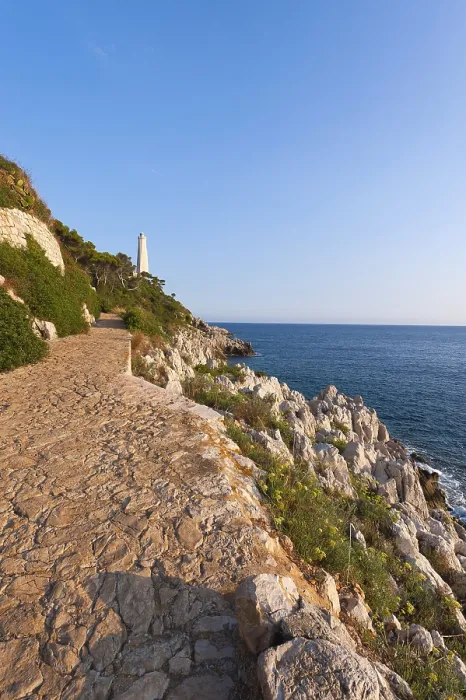 Framed Print : Way at the Lighthouse of Cap Ferrat Print Framed Print : Way at the Lighthouse of Cap Ferrat Print