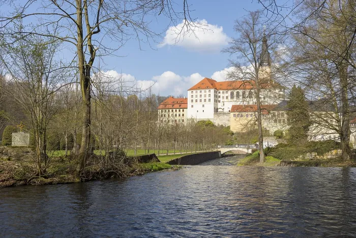 Framed Print : Weesenstein Castle Print, Saxony, Germany Framed Print : Weesenstein Castle Print, Saxony, Germany