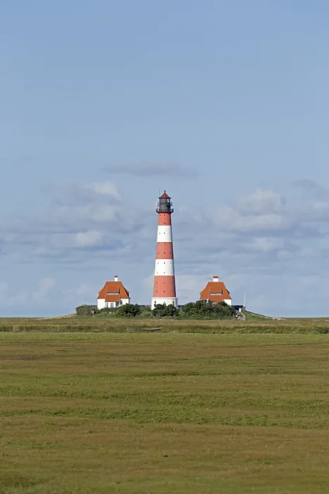 Framed Print : Westerhever Lighthouse Print, Schleswig-Holstein, Germany Framed Print : Westerhever Lighthouse Print, Schleswig-Holstein, Germany