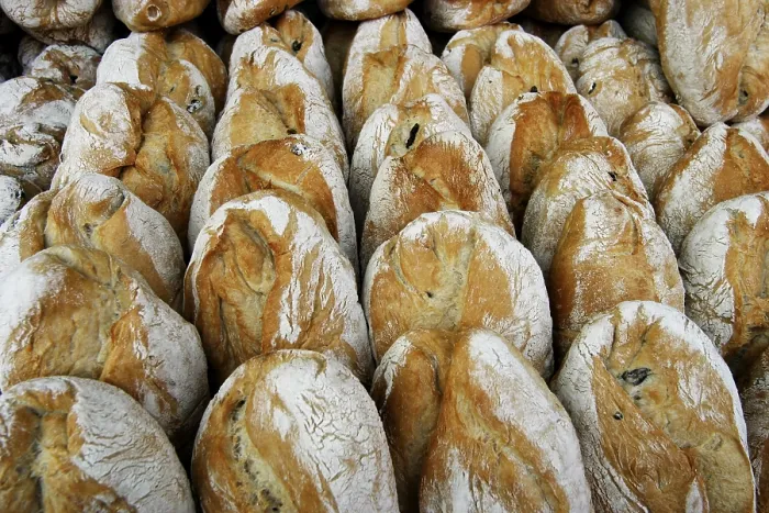 Framed Print : White Bread Print by imageBROKER Framed Print : White Bread Print by imageBROKER