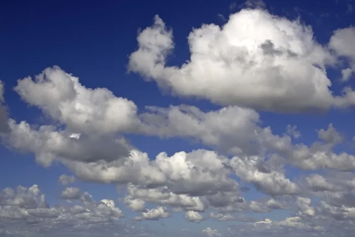 Framed Print : White Clouds in a Blue Sky Print Framed Print : White Clouds in a Blue Sky Print