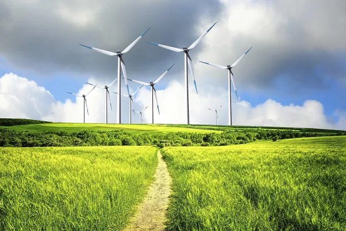Framed Print : Wind Industry Print: Turbines in Motion Framed Print : Wind Industry Print: Turbines in Motion