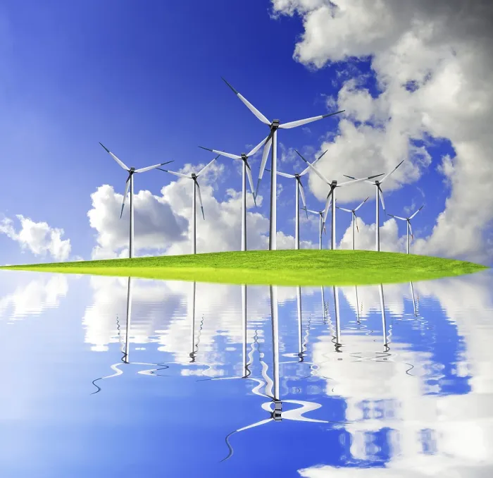 Framed Print : Wind Power Print - Turbine in Motion Framed Print : Wind Power Print - Turbine in Motion
