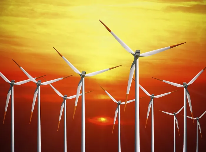 Framed Print : Wind Power Print - Turbine in Motion Framed Print : Wind Power Print - Turbine in Motion