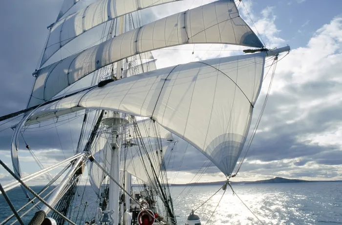 Framed Print : Windjammer Under Canvas Print Framed Print : Windjammer Under Canvas Print