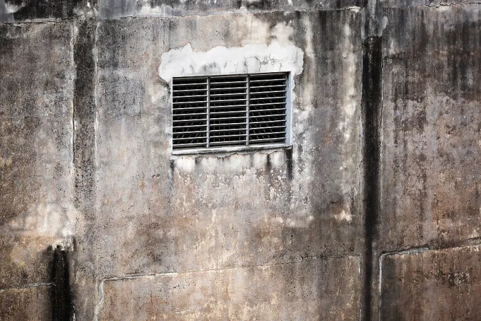 Framed Print : Window with shutters in the old wall Print Framed Print : Window with shutters in the old wall Print