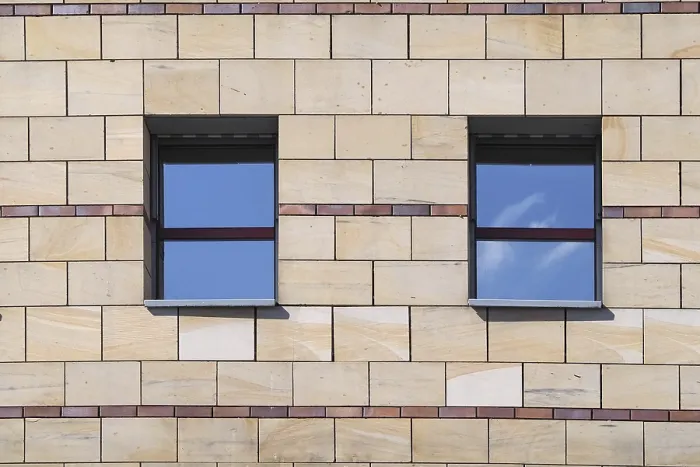 Framed Print : Two Windows in Wall Print Framed Print : Two Windows in Wall Print