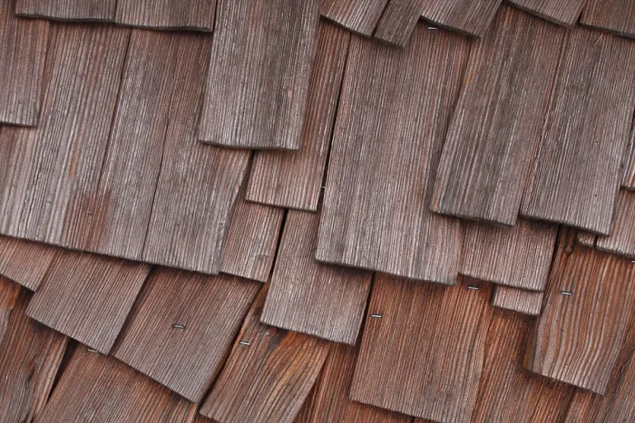 Framed Print : Wooden Boards Creating a Scale Pattern Print