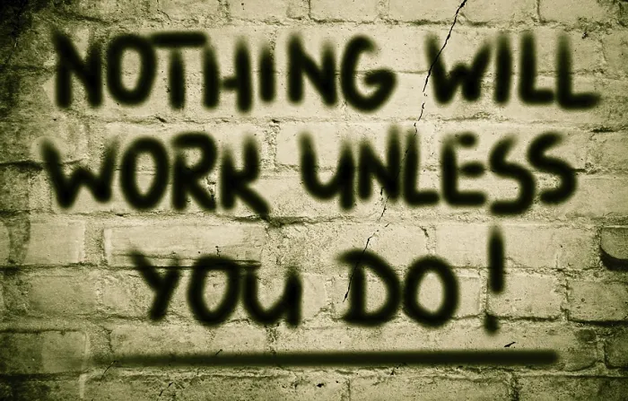 Framed Print : Nothing Will Work Unless You Do Print Framed Print : Nothing Will Work Unless You Do Print