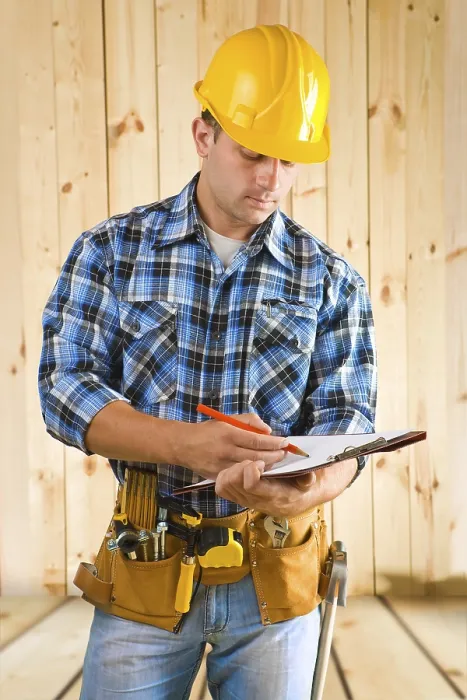 Framed Print : Worker Writing on Clipboard Print Framed Print : Worker Writing on Clipboard Print