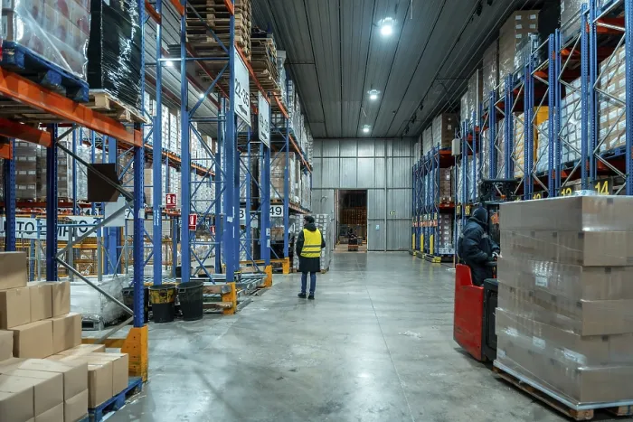 Framed Print : Warehouse Logistics Operations Print Framed Print : Warehouse Logistics Operations Print