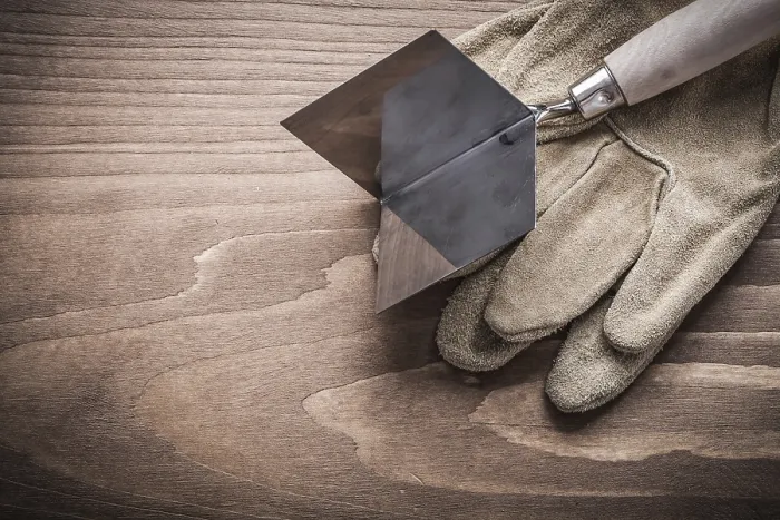 Framed Print : Working Gloves and Angle Former Print Framed Print : Working Gloves and Angle Former Print