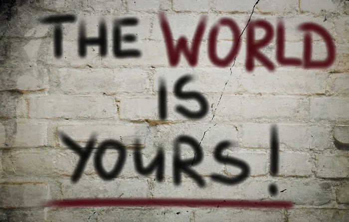 Framed Print : The World Is Yours Print Framed Print : The World Is Yours Print