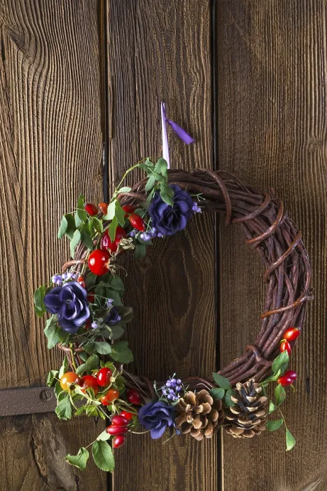 Framed Print : Wreath Print by ImageBROKER Framed Print : Wreath Print by ImageBROKER
