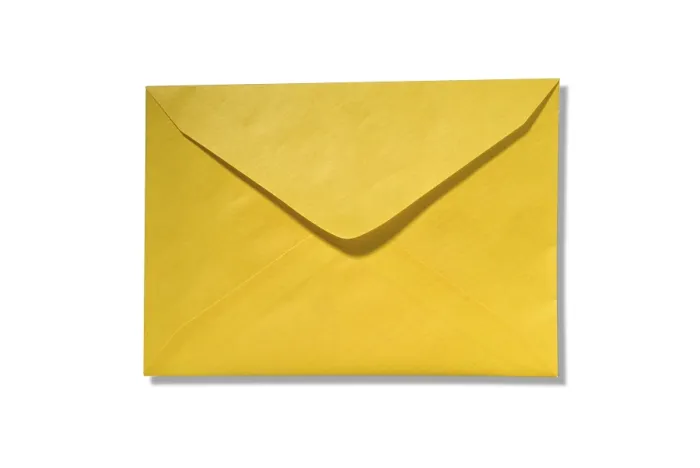 Framed Print : Yellow Envelope Print Framed Print : Yellow Envelope Print