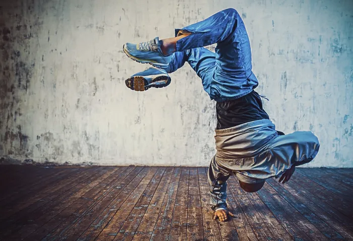 Framed Print : Young Man Breakdancing Wall Background Print Framed Print : Young Man Breakdancing Wall Background Print