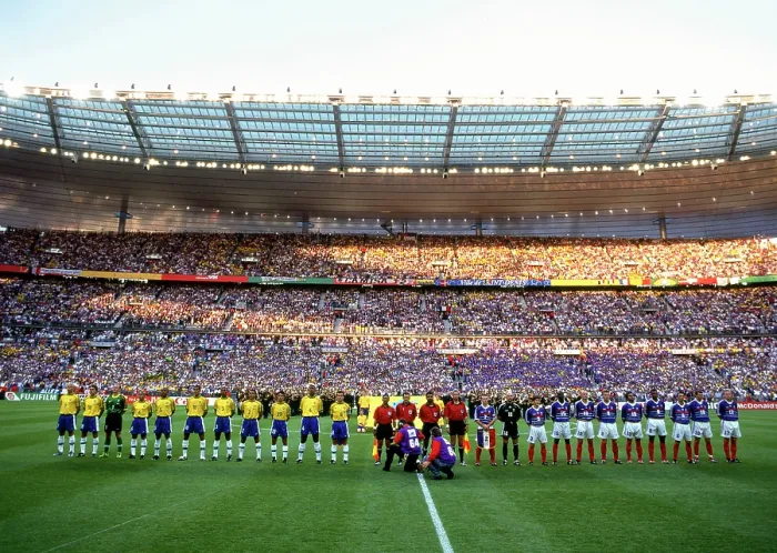 Framed Print : 1998 World Cup Final Print - Stade de France General View Framed Print : 1998 World Cup Final Print - Stade de France General View
