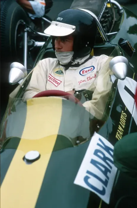 Framed Print : Jim Clark Print at Brands Hatch Framed Print : Jim Clark Print at Brands Hatch