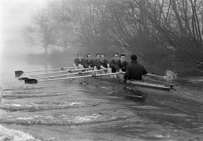 Framed Print : Oxford University Rowing Crew Print, 9th March 1961 Framed Print : Oxford University Rowing Crew Print, 9th March 1961