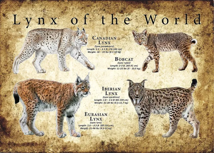 Framed Print : Lynx Species Print Framed Print : Lynx Species Print