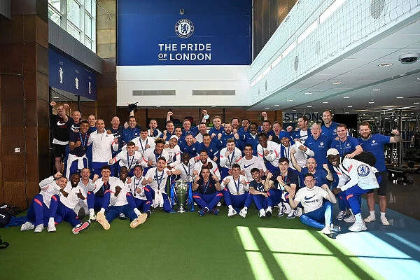 The Chelsea Squad Return to Their Training Ground Following Winning the UEFA Champions