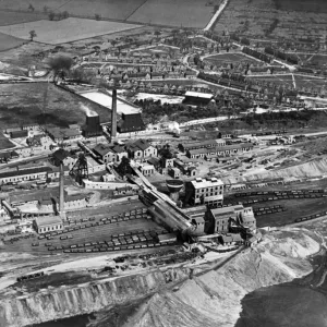 Brodsworth Main Colliery Aerial Photograph Print, May 1925 Brodsworth Main Colliery Aerial Photograph Print, May 1925