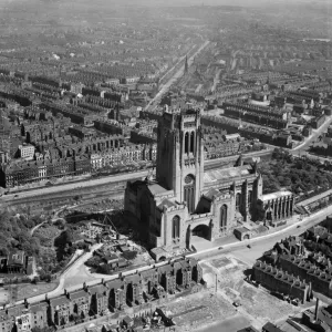 Prints of Towns and Cities of England - Streets, Skylines and Urban Life: Liverpool
