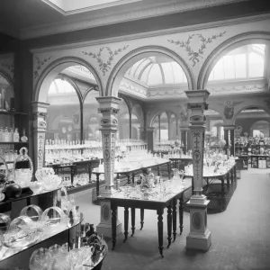 Victorian Department Store Interior Print Victorian Department Store Interior Print