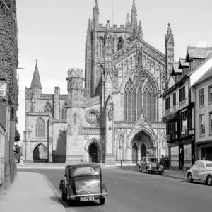 Hereford Cathedral West Front Print Hereford Cathedral West Front Print