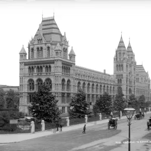 Late 19th century Print of the Natural History Museum