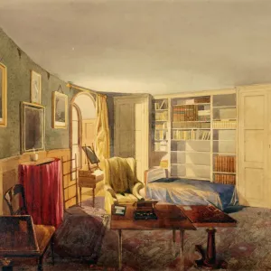 Print of Duke of Wellington's Bedroom, Walmer Castle Print of Duke of Wellington's Bedroom, Walmer Castle