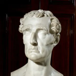Print of a Bust of the Duke of Wellington in Sculpture Print of a Bust of the Duke of Wellington in Sculpture
