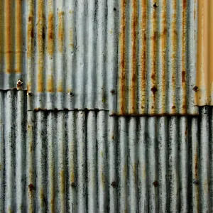 Corrugated Iron Print DP044414