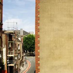 Banksy Print: Stencil Graffiti on Park Street Building