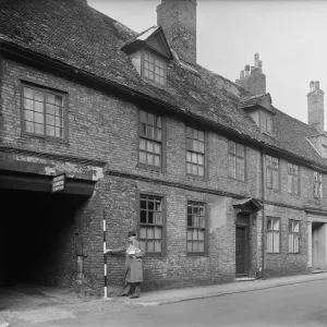 Print of Burnham House, Kings Lynn, Norfolk, 1942 Print of Burnham House, Kings Lynn, Norfolk, 1942