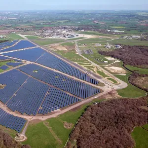 Solar Farm Print at RAF Lyneham, Wiltshire Solar Farm Print at RAF Lyneham, Wiltshire