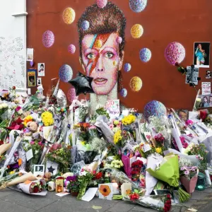 David Bowie Mural Print David Bowie Mural Print