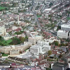 Aerial view of Royal Fort House and Gardens print Aerial view of Royal Fort House and Gardens print