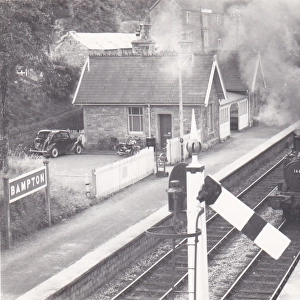 Devon Stations Greetings Card Collection: Bampton Station