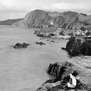 Cliffs at Ilfracombe, Devon, September 1934