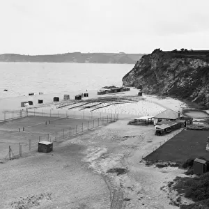 Crinnis Beach at Carlyon Bay, Cornwall, c. 1930